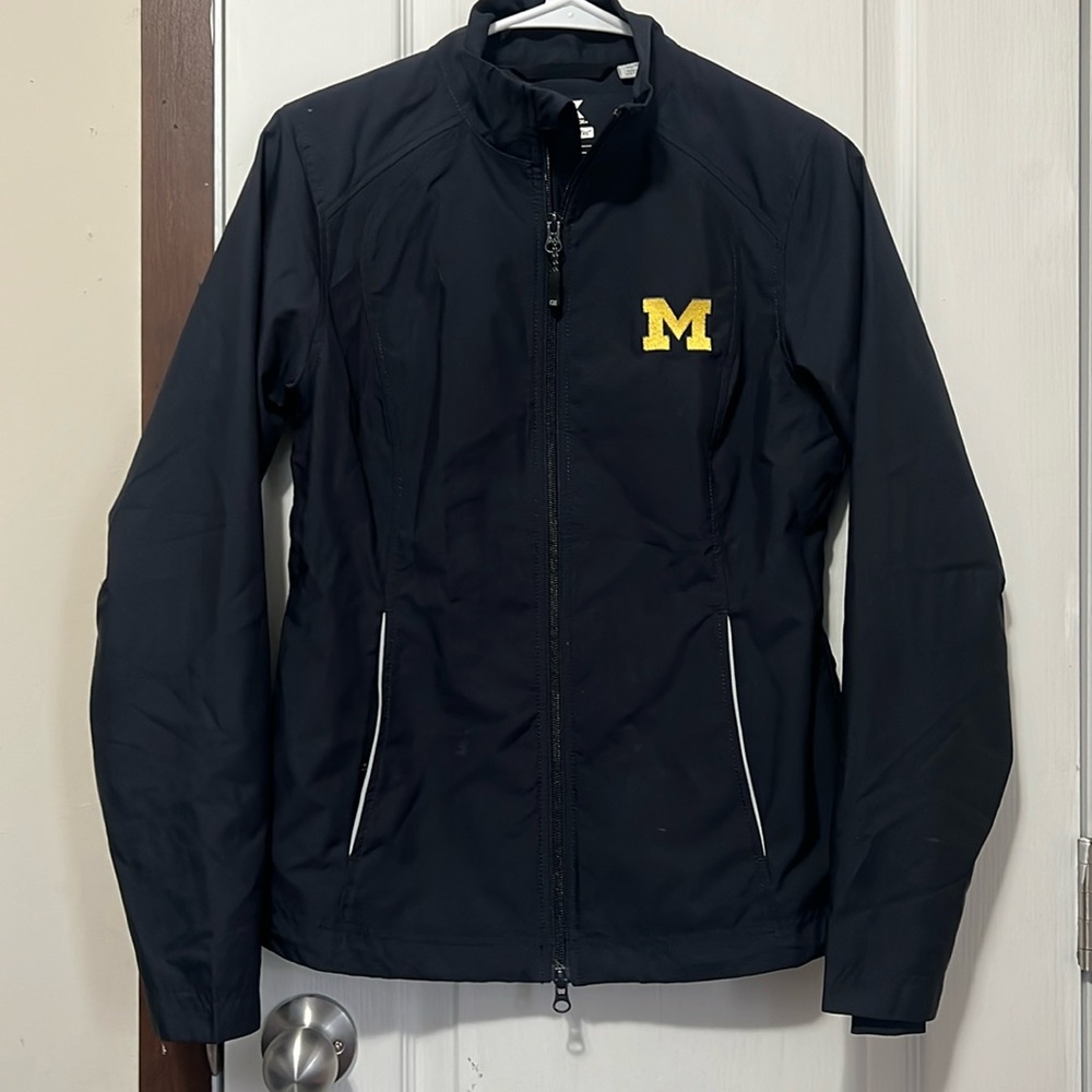Navy Michigan windbreaker
